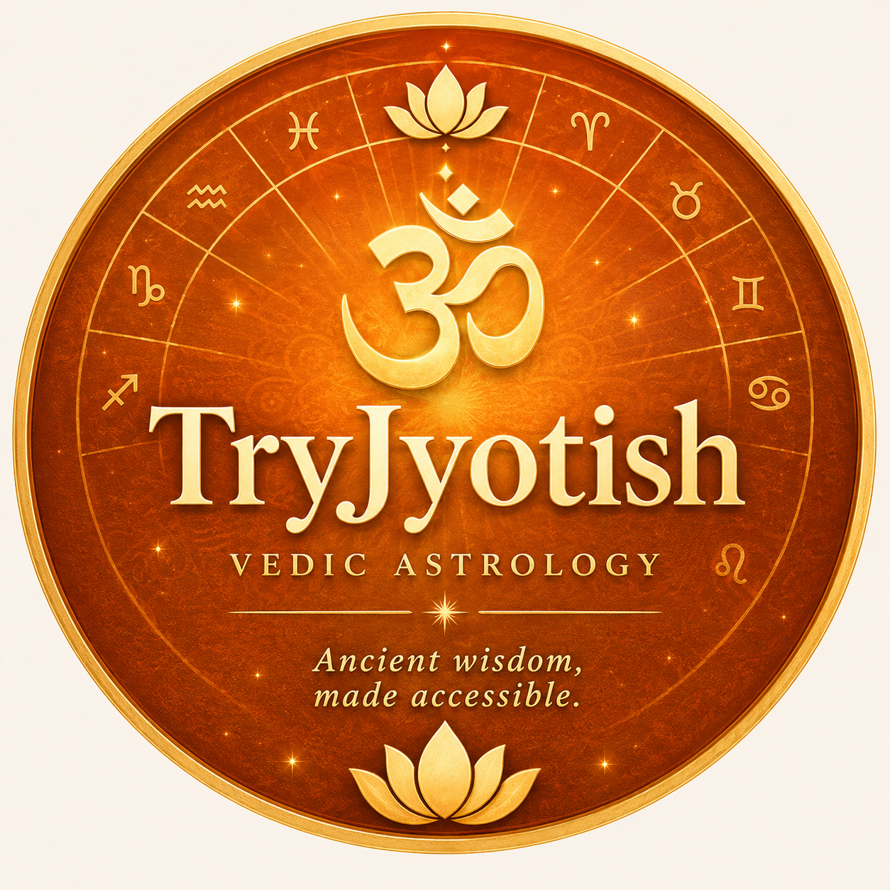 TryJyotish Vedic Astrology logo